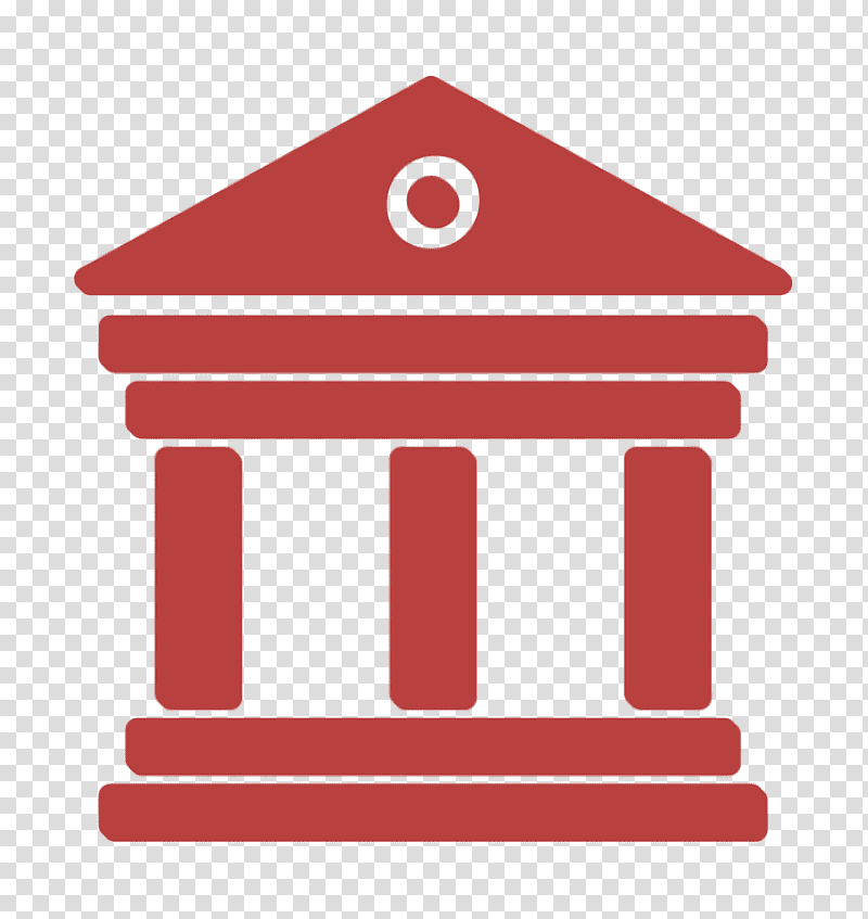Museum icon monuments icon Antique elegant building with columns icon, Museum Filled Icon, Royaltyfree transparent background PNG clipart