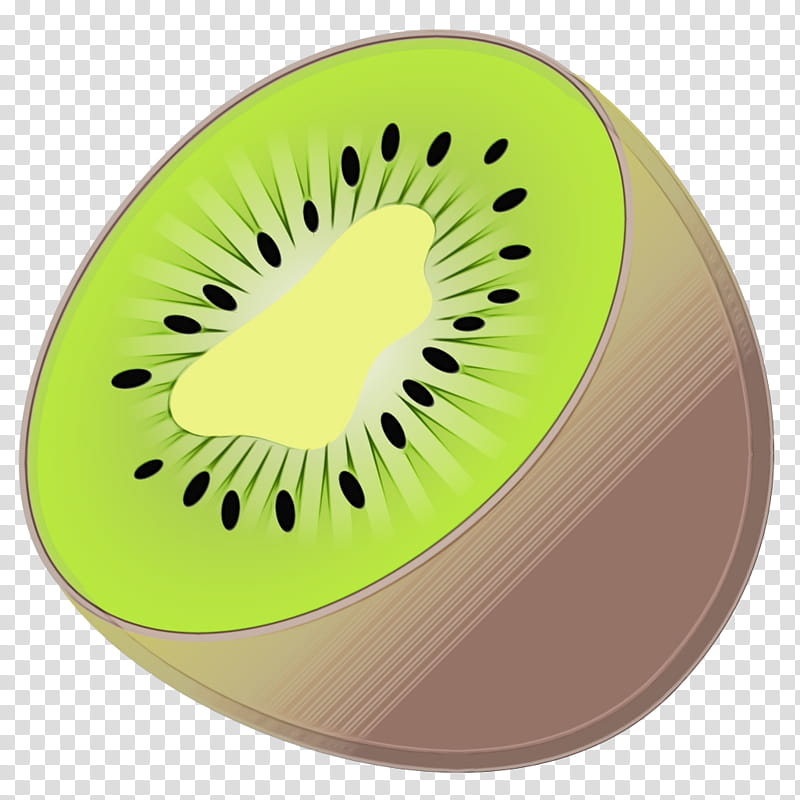 Emoji, Kiwifruit, Actinidia, Food, Emoticon, Green, Yellow, Plant transparent background PNG clipart