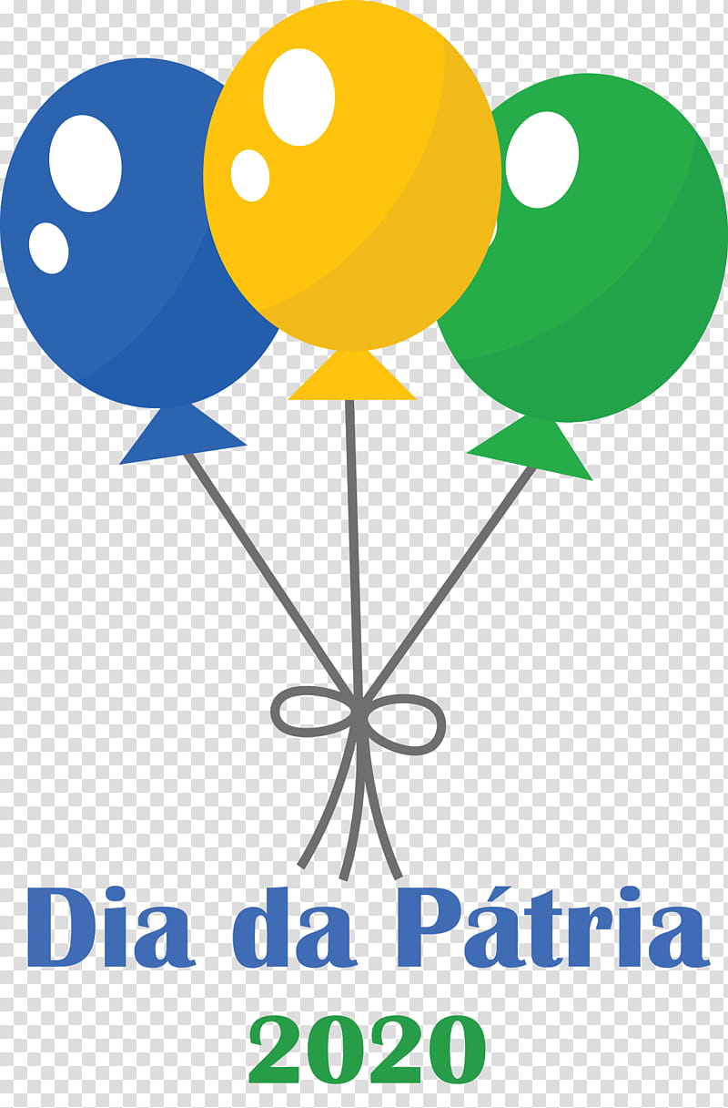 Brazil Independence Day Sete de Setembro Dia da Pátria, Balloon, Logo, Yellow, Line, Leaf, Point, Happiness transparent background PNG clipart