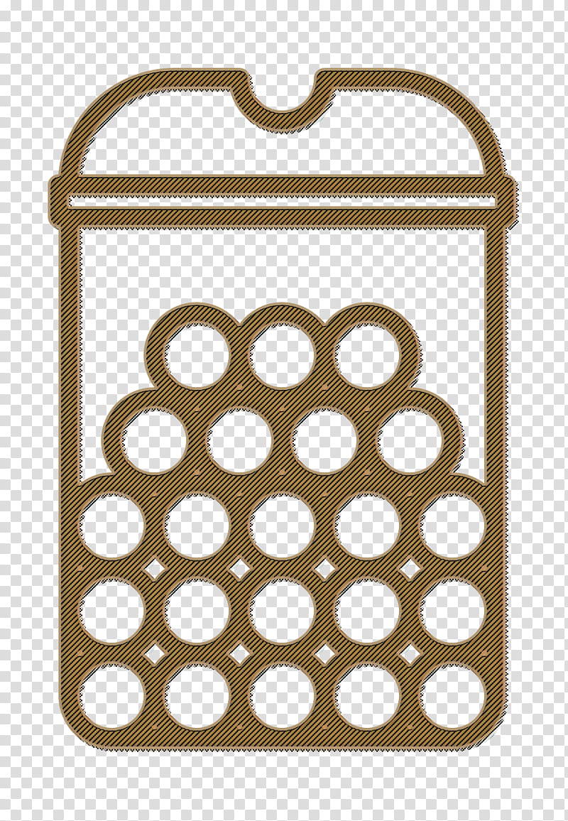 Cheese balls icon Snacks icon, Circle transparent background PNG clipart