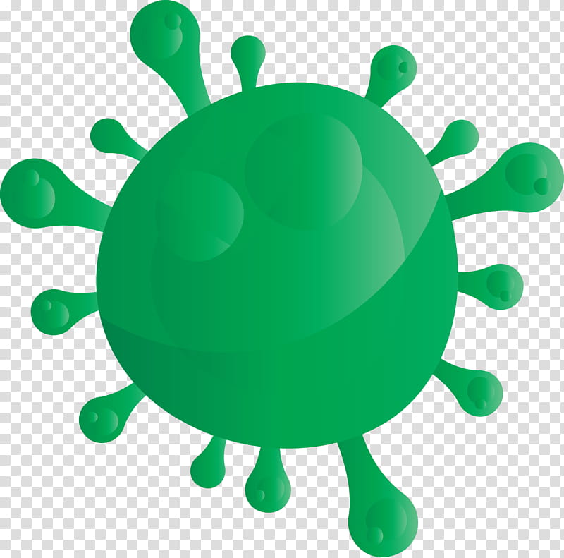 Coronavirus COVID Virus, Green, Tortoise transparent background PNG clipart