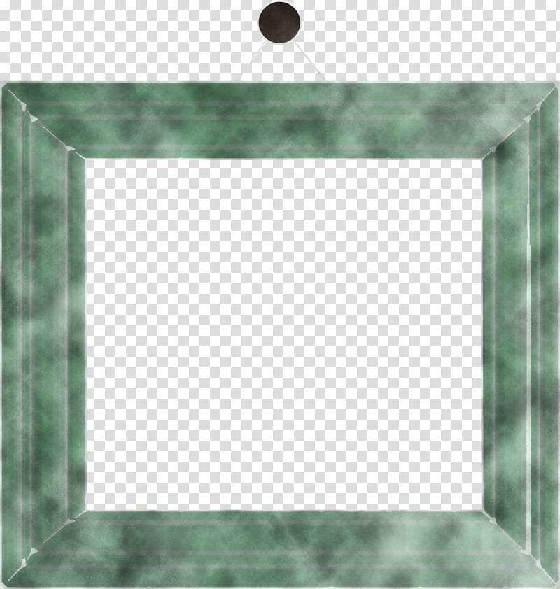 frame frame hanging frame, Frame, Frame, Hanging Frame, Rectangle, Green transparent background PNG clipart