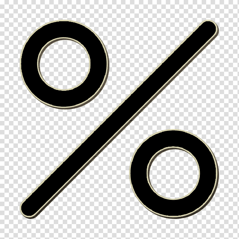 Percent icon Ecommerce icon Percentage icon, Interest Rate, Bank, Introductory Rate, Finance, Credit Card transparent background PNG clipart