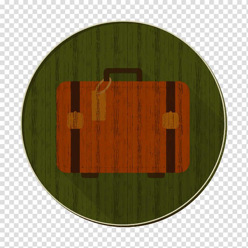 Travel Tourism & Holiday icon Trip icon Baggage icon, Wood Stain, M083vt, Green transparent background PNG clipart