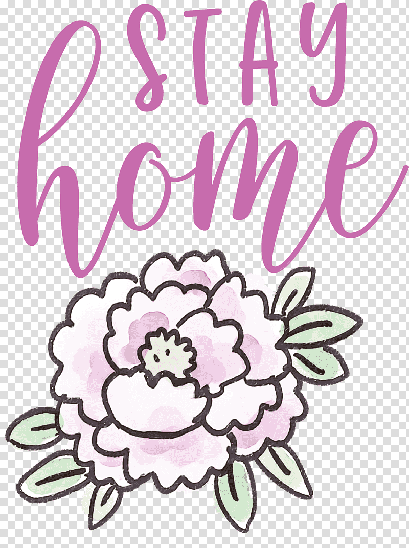 STAY HOME, Floral Design, Cut Flowers, International Womens Day, Petal, Logo transparent background PNG clipart