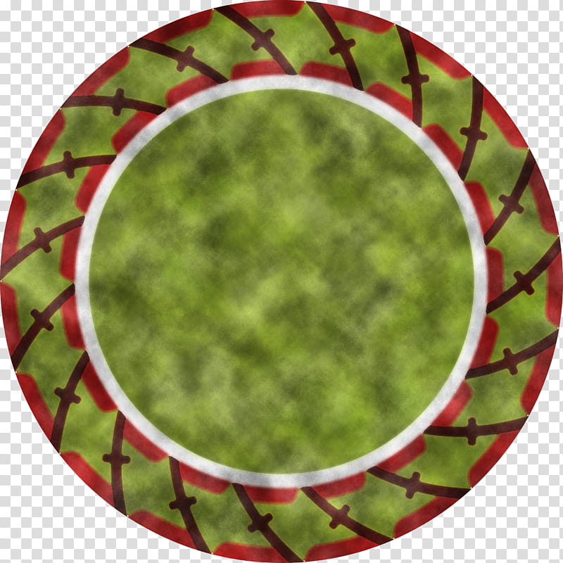 Circle Frame, Green, Leaf, Plate, Plant, Dishware, Tableware, Camouflage transparent background PNG clipart