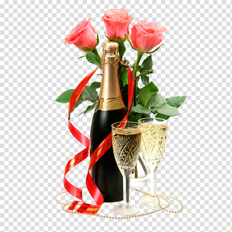 Garden roses, Vase, Red, Flower, Cut Flowers, Plant, Anthurium, Champagne transparent background PNG clipart