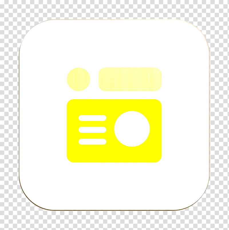 Ui icon Wireframe icon, Logo, Yellow, Meter, Computer, Line transparent background PNG clipart