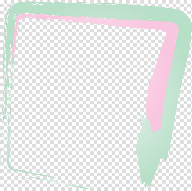 rectangle, BRUSH FRAME, Watercolor Frame transparent background PNG clipart