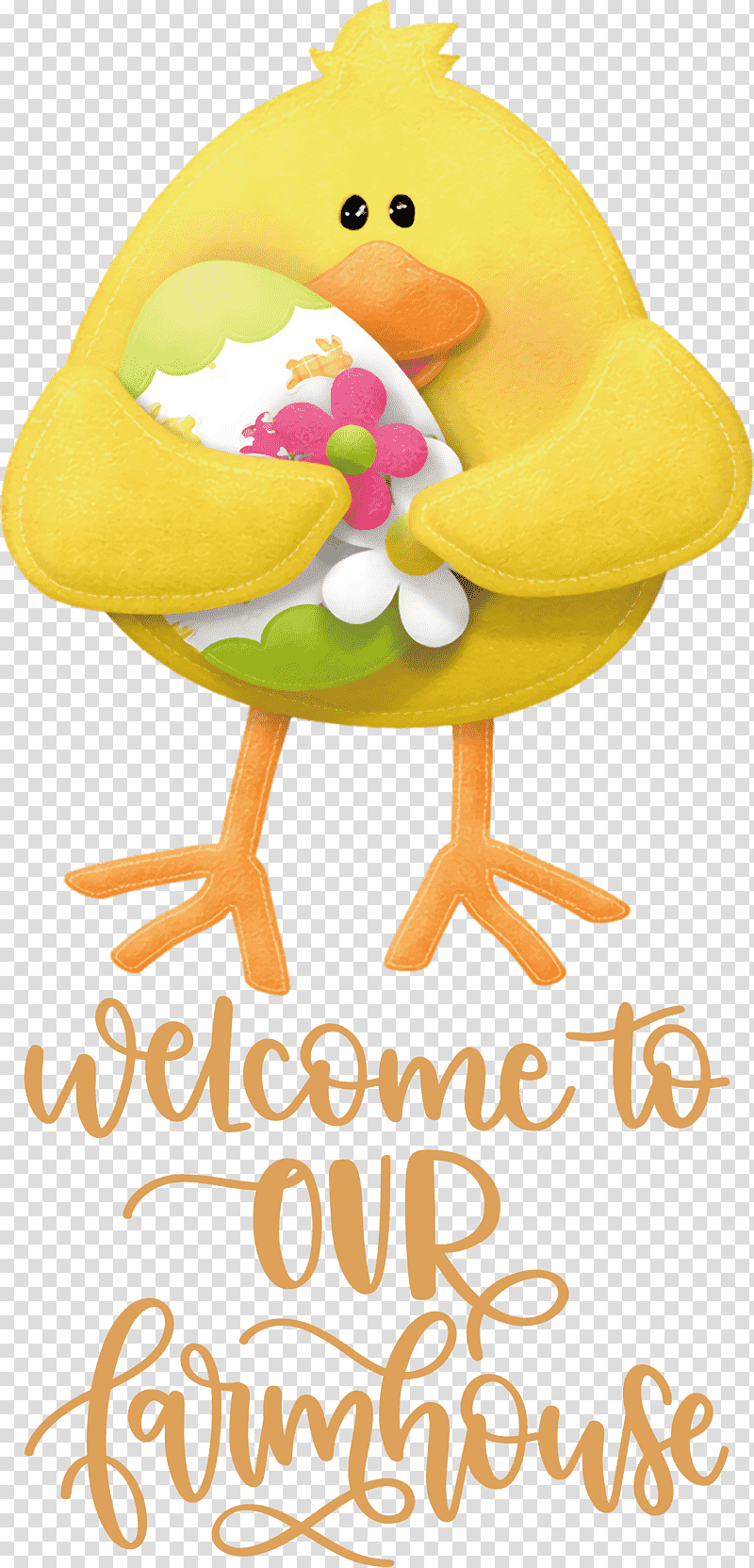 Welcome To Our Farmhouse Farmhouse, Flower, Cartoon, Birds, Yellow, Meter, Happiness transparent background PNG clipart