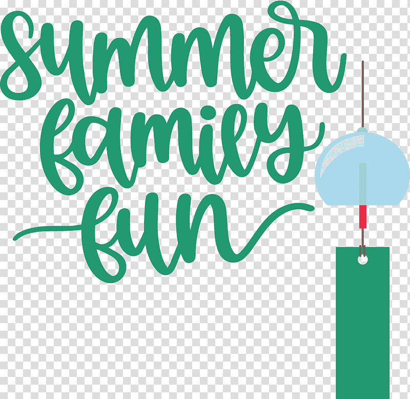 Summer Family Fun Summer, Summer
, Logo, Green, Teal, Meter, Line transparent background PNG clipart