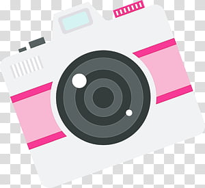 pink m meter, Cartoon Camera, Vintage Camera, Retro Camera, Watercolor, Paint, Wet Ink transparent background PNG clipart thumbnail