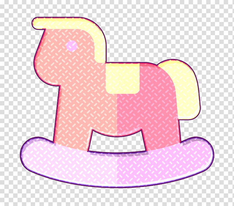 Toy icon Playground icon Rocking horse icon, Hat, Clothing, Party Hat, Cartoon, Line, Meter transparent background PNG clipart