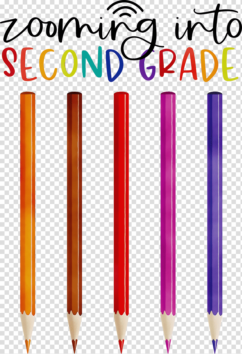 office supplies pen meter font office, Back To School, Second Grade, Watercolor, Paint, Wet Ink transparent background PNG clipart