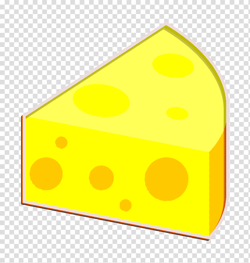 Food and restaurant icon Farm icon Cheese icon, Dice Game, Yellow, Line, Meter, Geometry, Mathematics transparent background PNG clipart