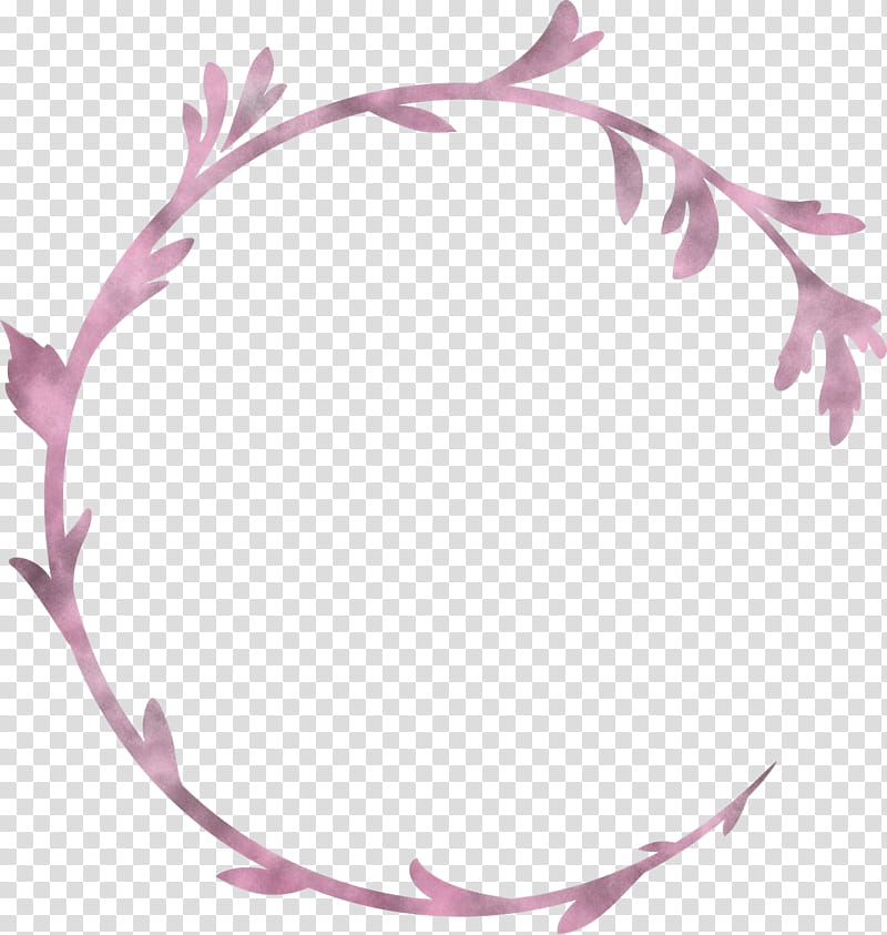 decoration frame floral frame flower frame, Pink, Leaf, Magenta, Plant, Twig transparent background PNG clipart