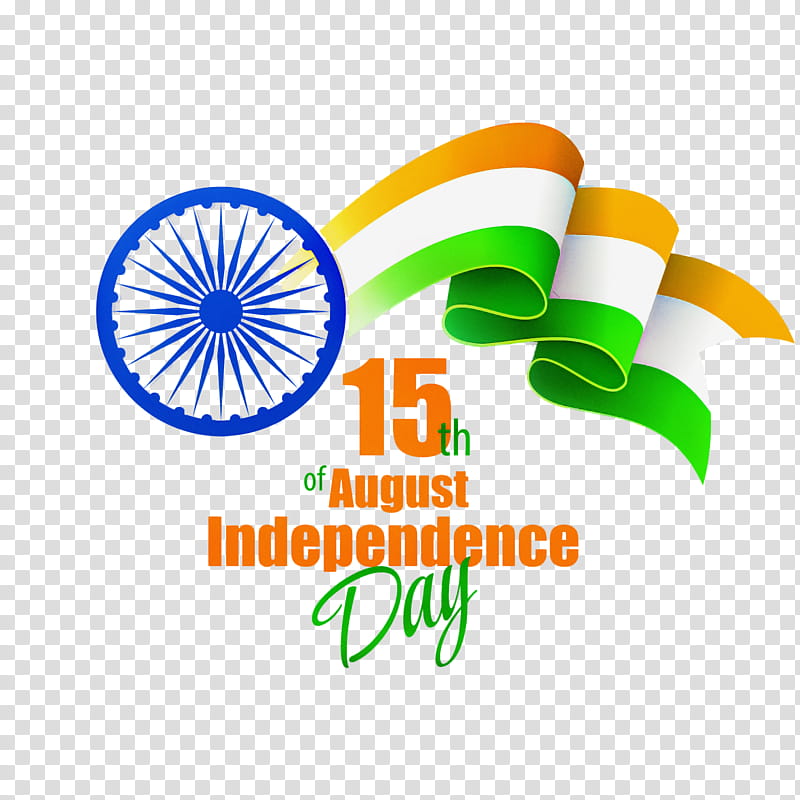 Indian Independence Day Independence Day 2020 India India 15 August, Logo, Flag Of India, Line, Area, Meter transparent background PNG clipart