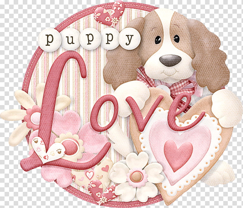 Valentine's day, Pink, Dog, Heart, Puppy Love, Valentines Day transparent background PNG clipart