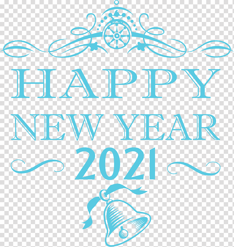 2021 Happy New Year New Year 2021 Happy New Year, Logo, Wall Decal, Meter, Sticker, Line, Happiness transparent background PNG clipart