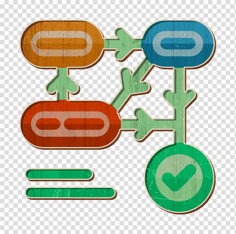 Ecommerce icon Flow chart icon Process icon, Cartoon, Line, Meter, Symbol, Mathematics, Geometry transparent background PNG clipart