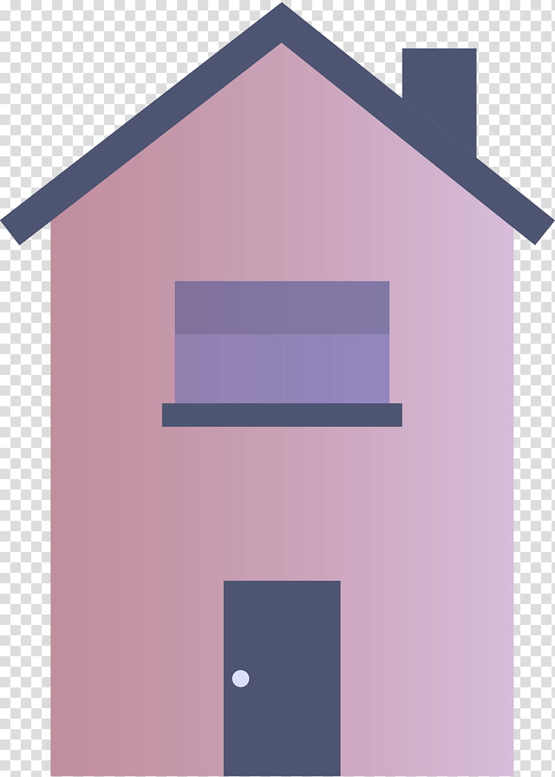 house home, Violet, Purple, Line, Roof, Material Property, Architecture, Facade transparent background PNG clipart