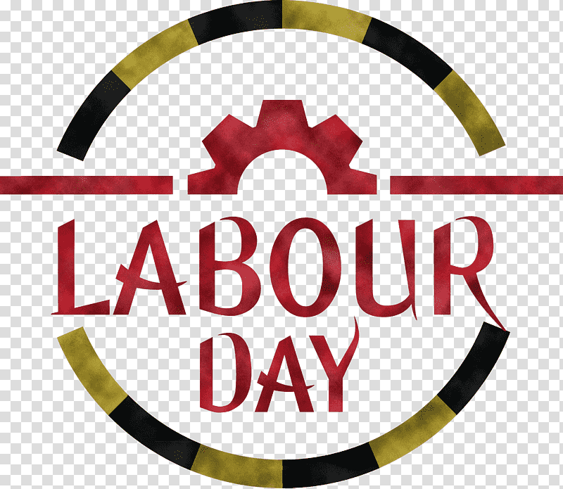 Happy labour day 1 may symbol and logo flat design