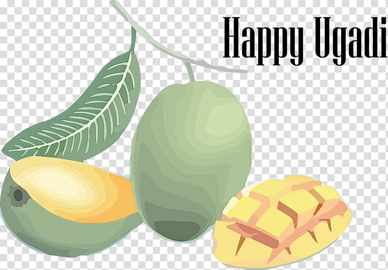 ugadi Yugadi Hindu New Year, Fruit, Yellow, Plant, Tree, Mango, Food, Ataulfo transparent background PNG clipart