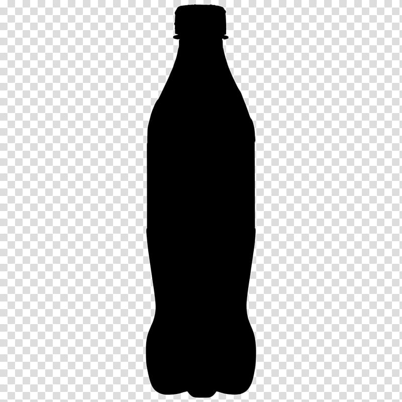 Plastic Bottle, Fizzy Drinks, Beer, Drink Can, Silhouette, Sprite Glass Bottle, Food, Black transparent background PNG clipart