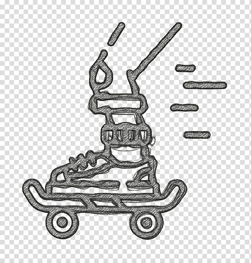 City icon Skateboard icon, Vehicle, Footwear, Auto Part, Drawing, Line Art, Suspension Part transparent background PNG clipart