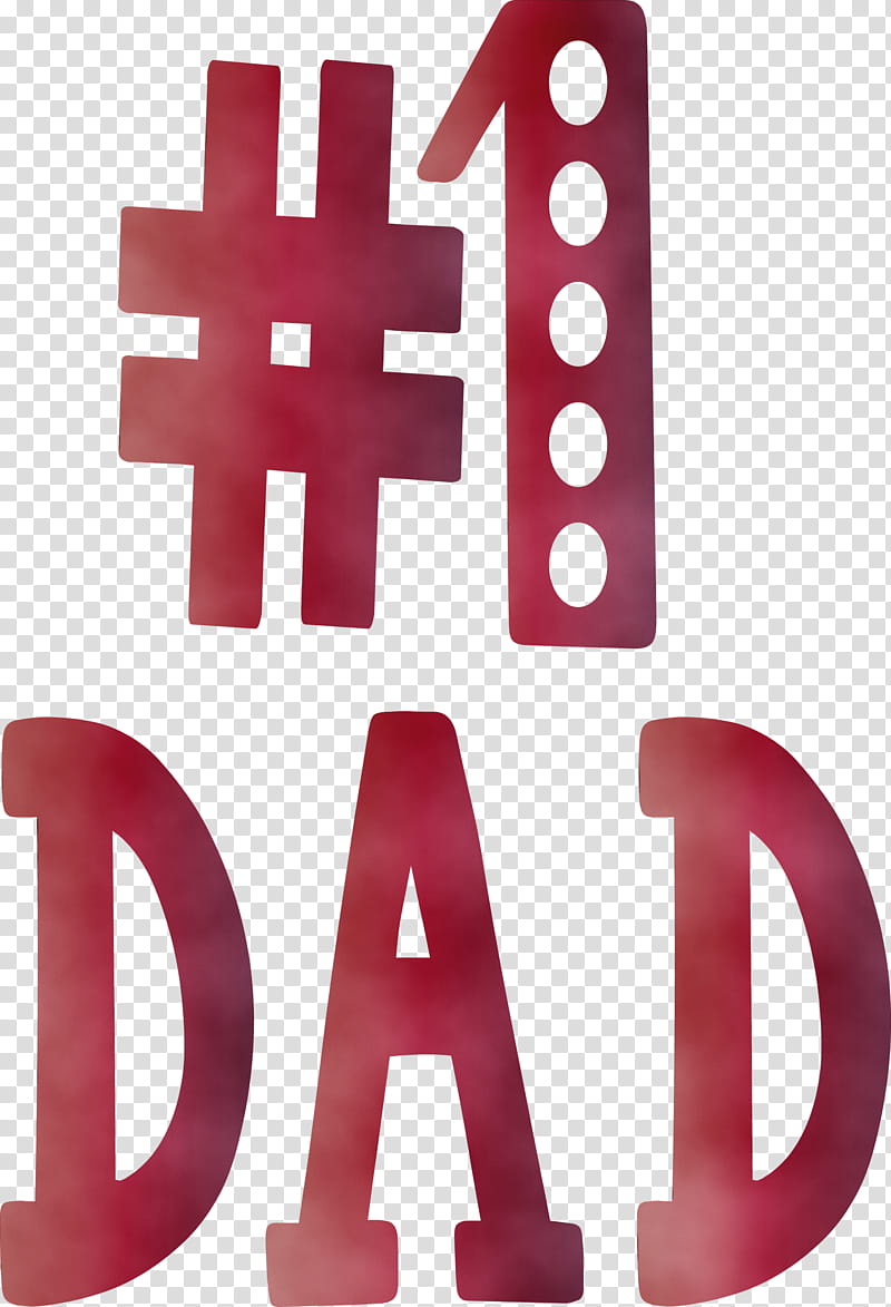 text quotation mark apostrophe ʻokina quotation, No1 Dad, Happy Fathers Day, Watercolor, Paint, Wet Ink, Punctuation, Heart transparent background PNG clipart