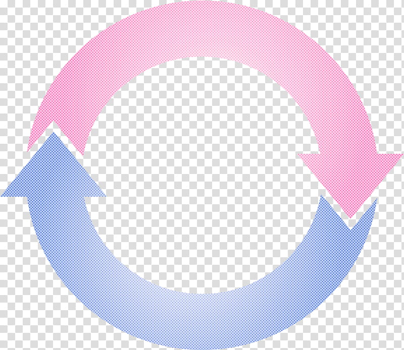 circle arrow, Pink, Symbol, Oval, Logo transparent background PNG clipart