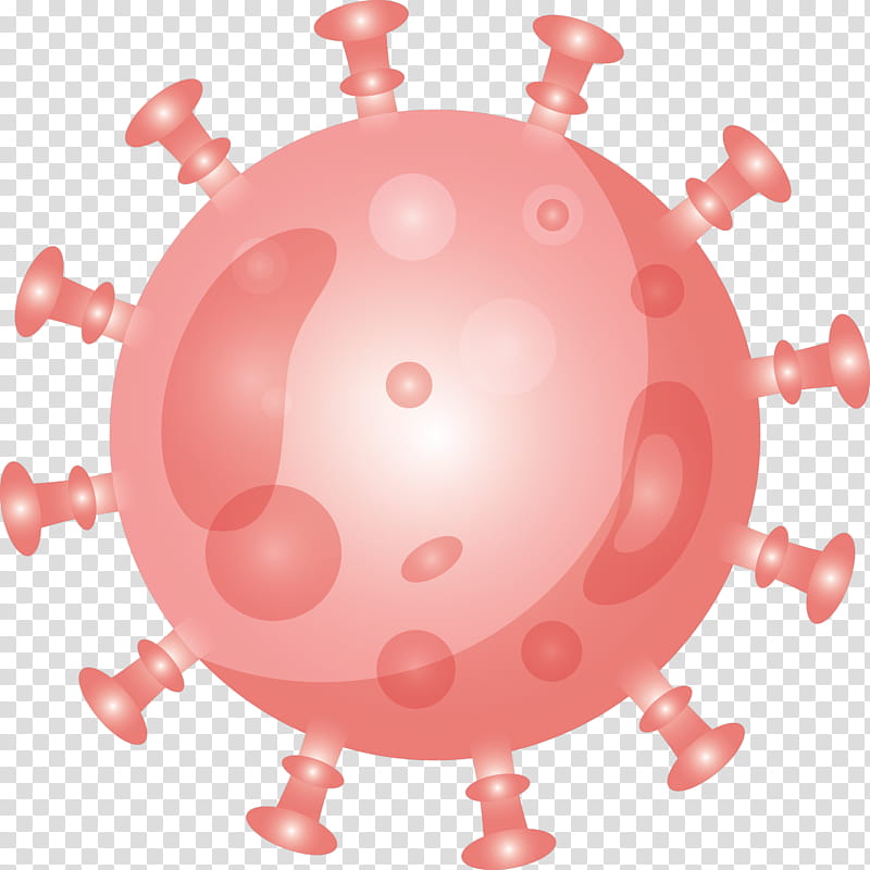 Coronavirus Corona COVID, Pink, Material Property transparent background PNG clipart