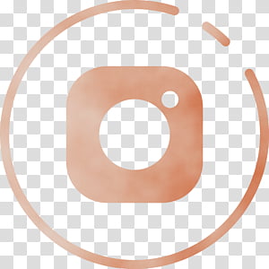 instagram logo icon watercolor paint wet ink transparent background PNG clipart thumbnail