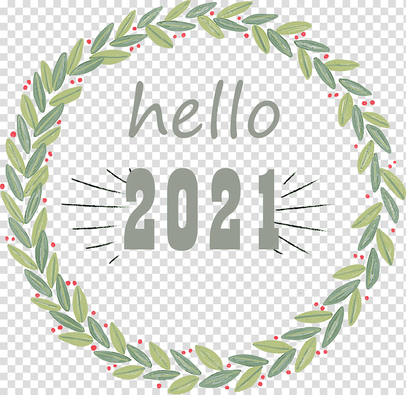 Hello 2021 Happy New Year, World Aids Day, Bodhi Day, All Saints Day, All Souls Day, Christ The King, St Andrews Day transparent background PNG clipart
