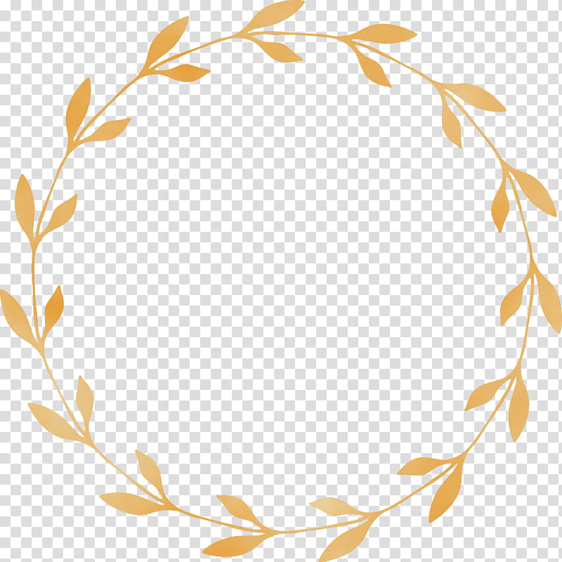 leaf plant circle, Floral Frame, Flower Frame, Monogram Frame, Watercolor, Paint, Wet Ink transparent background PNG clipart