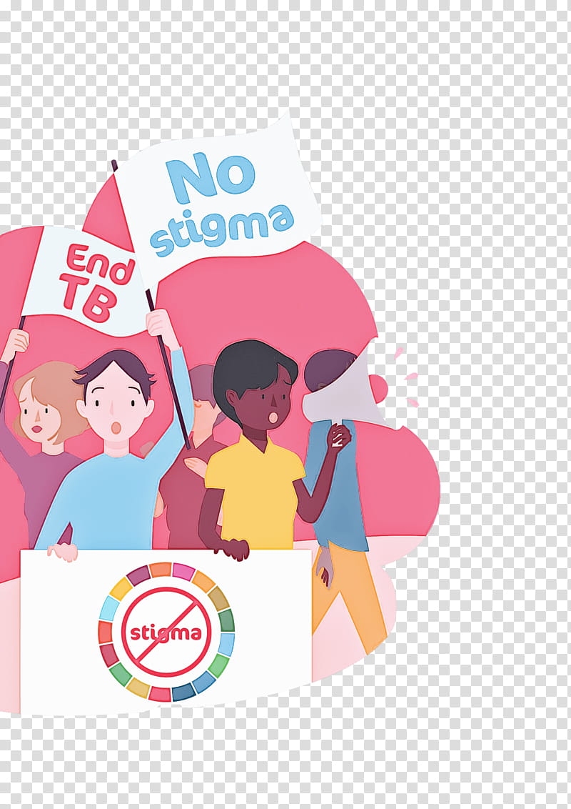 World Tuberculosis Day 2020 World TB Day, Cartoon, Text, Pink, Play, Child, Logo transparent background PNG clipart