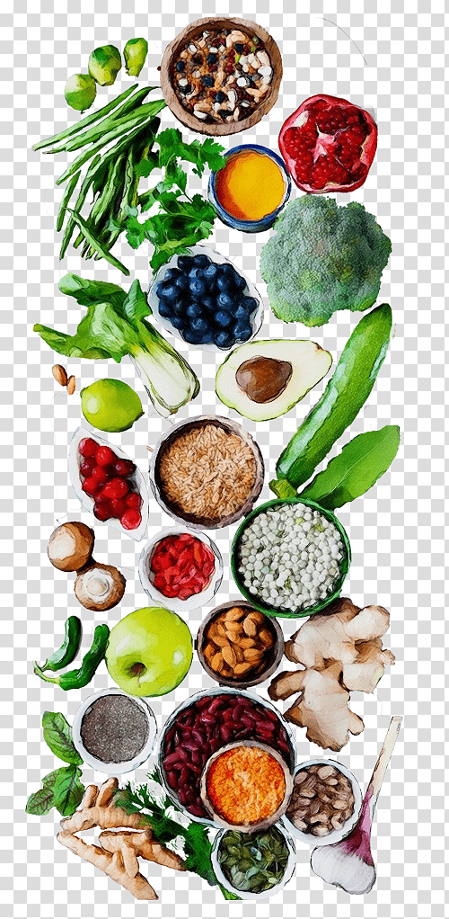 leaf vegetable natural food superfood garnish vegetable, Watercolor, Paint, Wet Ink, Herbal Medicine, Fruit transparent background PNG clipart