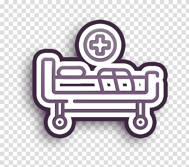 Bed icon Hospital bed icon Hospital icon, Logo, Dementia, Symbol, Pension transparent background PNG clipart