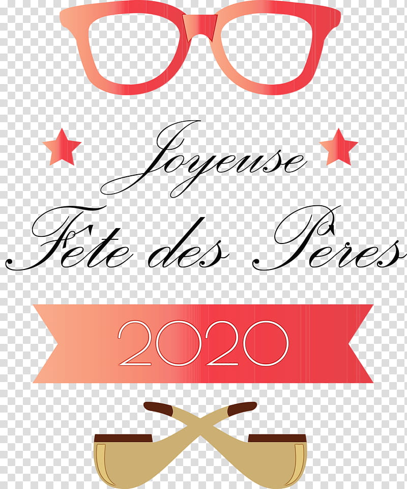Glasses, Joyeuse Fete Des Peres, Watercolor, Paint, Wet Ink, Santiago, United States, Text transparent background PNG clipart