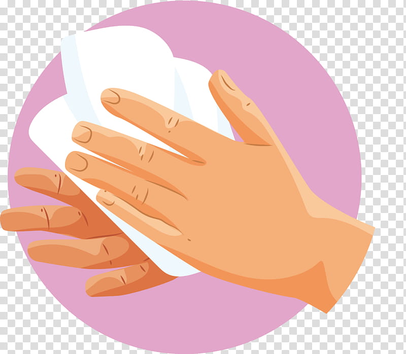 manicure hand clipart border