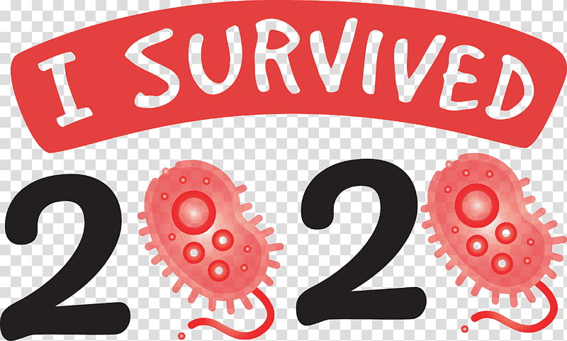 I Survived I Survived 2020 Year, Logo, Meter, Number transparent background PNG clipart