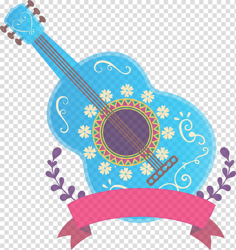 Day of the Dead Día de Muertos Día de los Muertos, Dia De Muertos, Dia De Los Muertos, Acoustic Guitar, String Instrument, Steelstring Acoustic Guitar, Electric Guitar, Guitar String transparent background PNG clipart