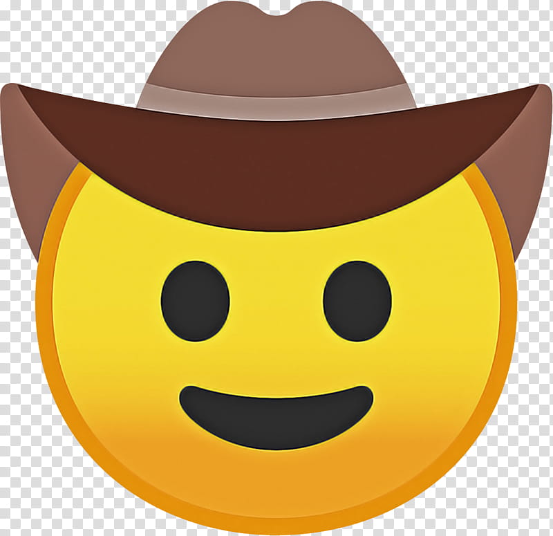 Cowboy hat, Emoji, Smiley, Emoticon, Face With Tears Of Joy Emoji, Western transparent background PNG clipart