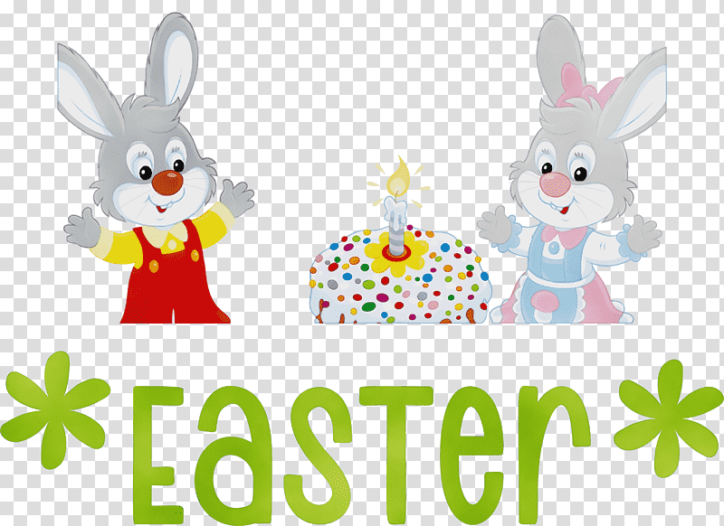 Easter Bunny, Easter Day, Watercolor, Paint, Wet Ink, Mood, Bib transparent background PNG clipart