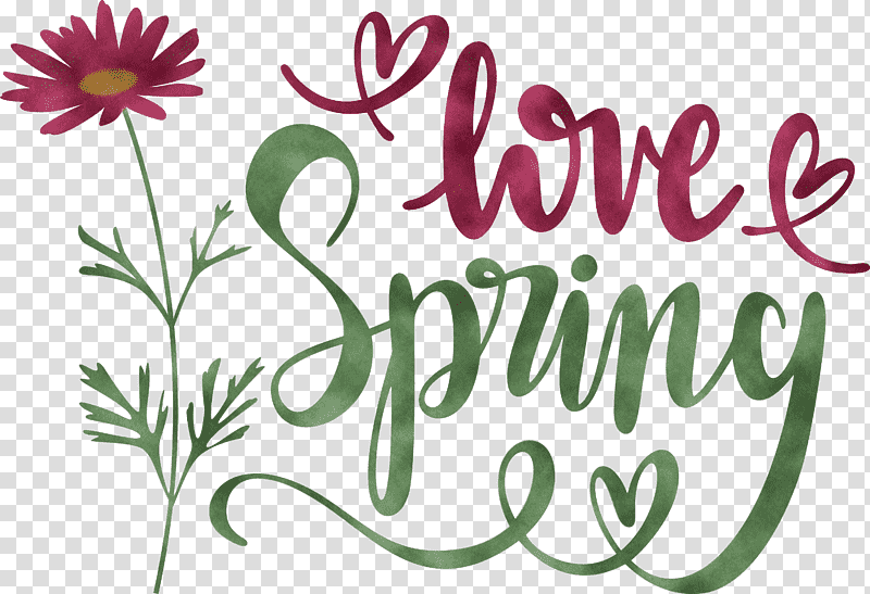 Love Spring Spring, Spring
, Text, Floral Design, Magenta, Computer, Flower transparent background PNG clipart