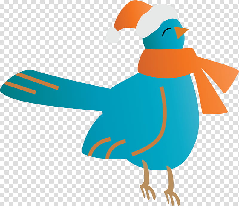 cartoon bird animation costume, Winter Bird, Christmas Bird, Cartoon transparent background PNG clipart