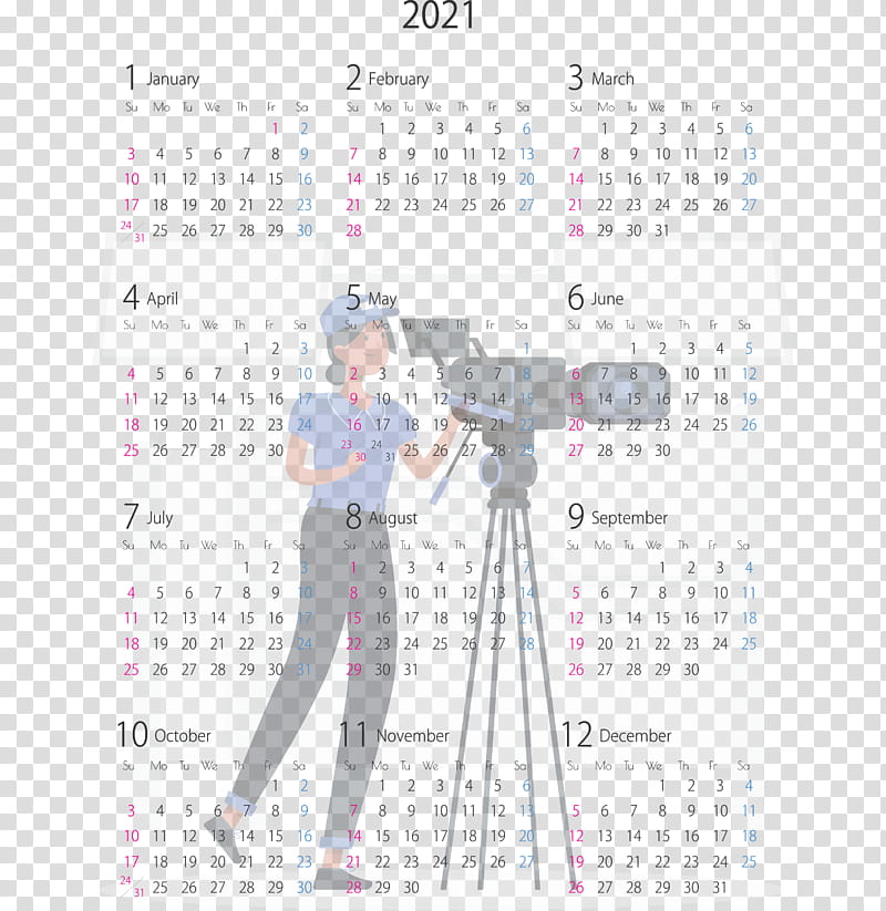 2021 yearly calendar Printable 2021 Yearly Calendar Template 2021 Calendar, Year 2021 Calendar, Calendar System, Meter, Line, Academic Year, School transparent background PNG clipart