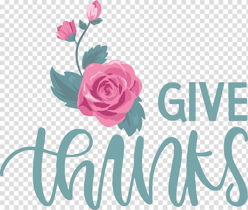 Thanksgiving Be Thankful Give Thanks, Floral Design, Garden Roses, Cut Flowers, Petal, Rose Family, Logo transparent background PNG clipart