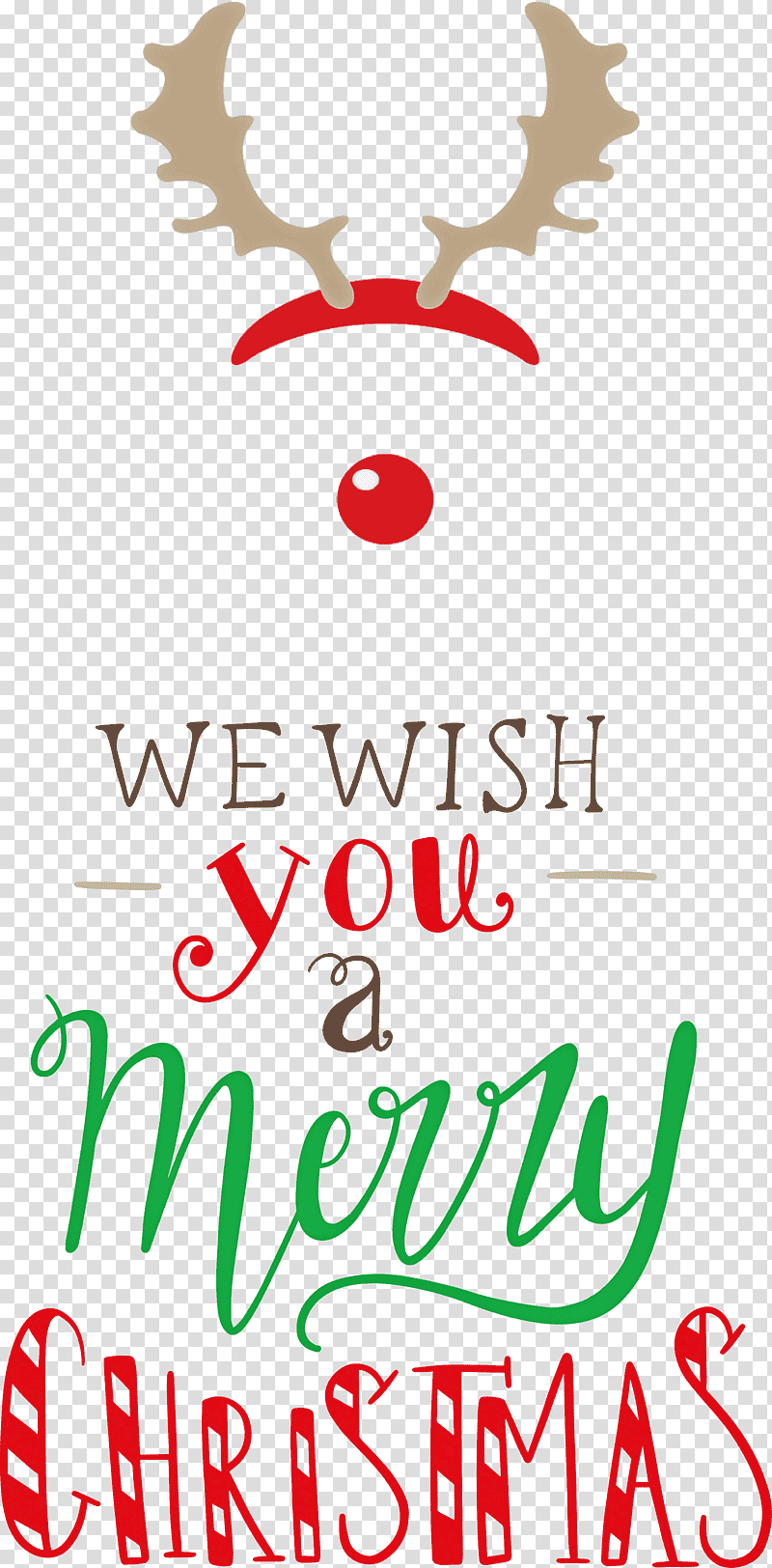 Merry Christmas We Wish You A Merry Christmas, Christmas Decoration, Deer, Christmas Day, Line, Meter, Flower transparent background PNG clipart