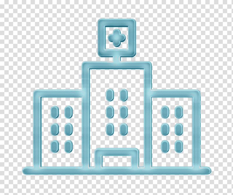Hospital icon City Elements icon buildings icon, Organization, Industry, System, Company, Business Card, Factory transparent background PNG clipart
